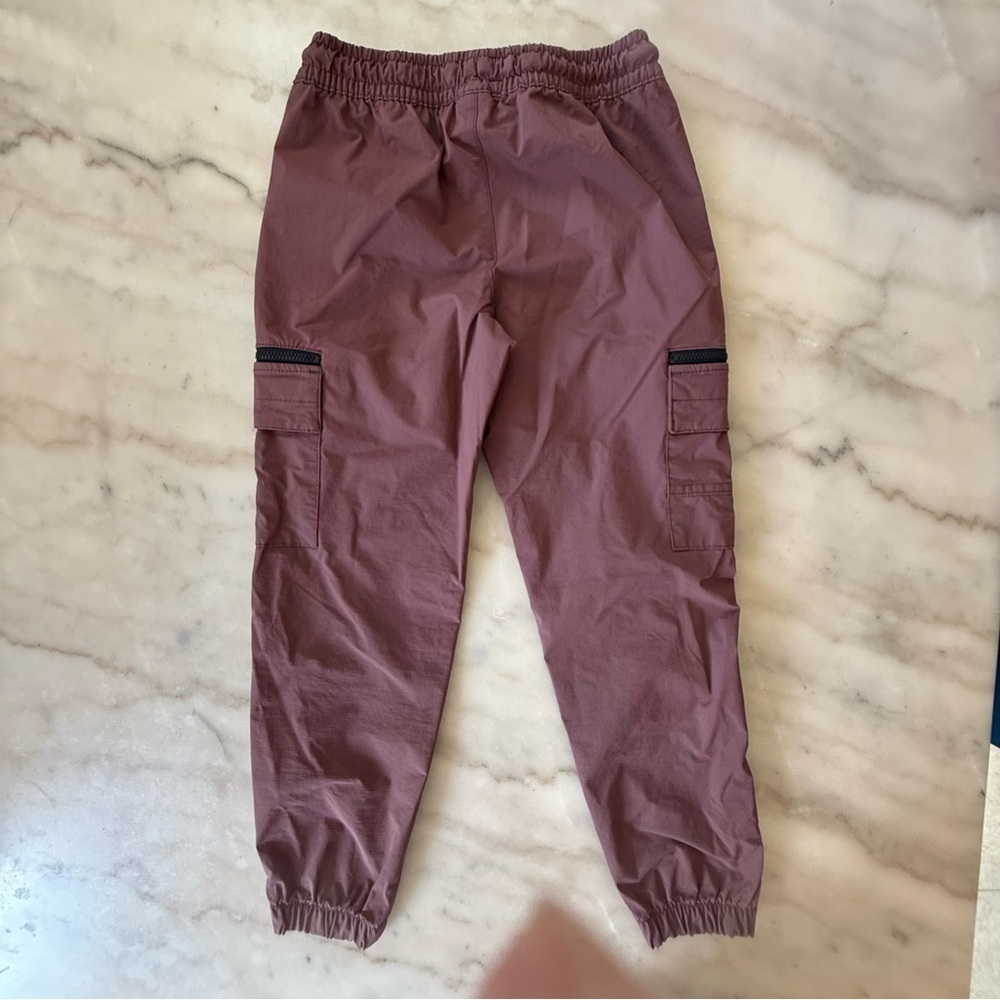 Like New Boys Art Class brick red Cargo Woven Tech Jogger Pants size 6 - Picture 3 of 9